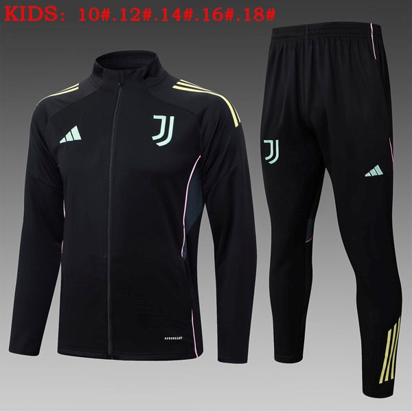 Kinder Trainingsanzug Juventus 2025-26 Schwarz 5
